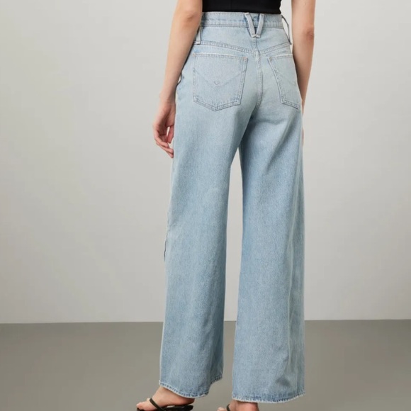 Hudson Jeans James HR Forward Seam Wide Leg Jean - Picture 2 of 12